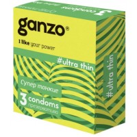 Презервативы Ganzo ультра-тонкие 
